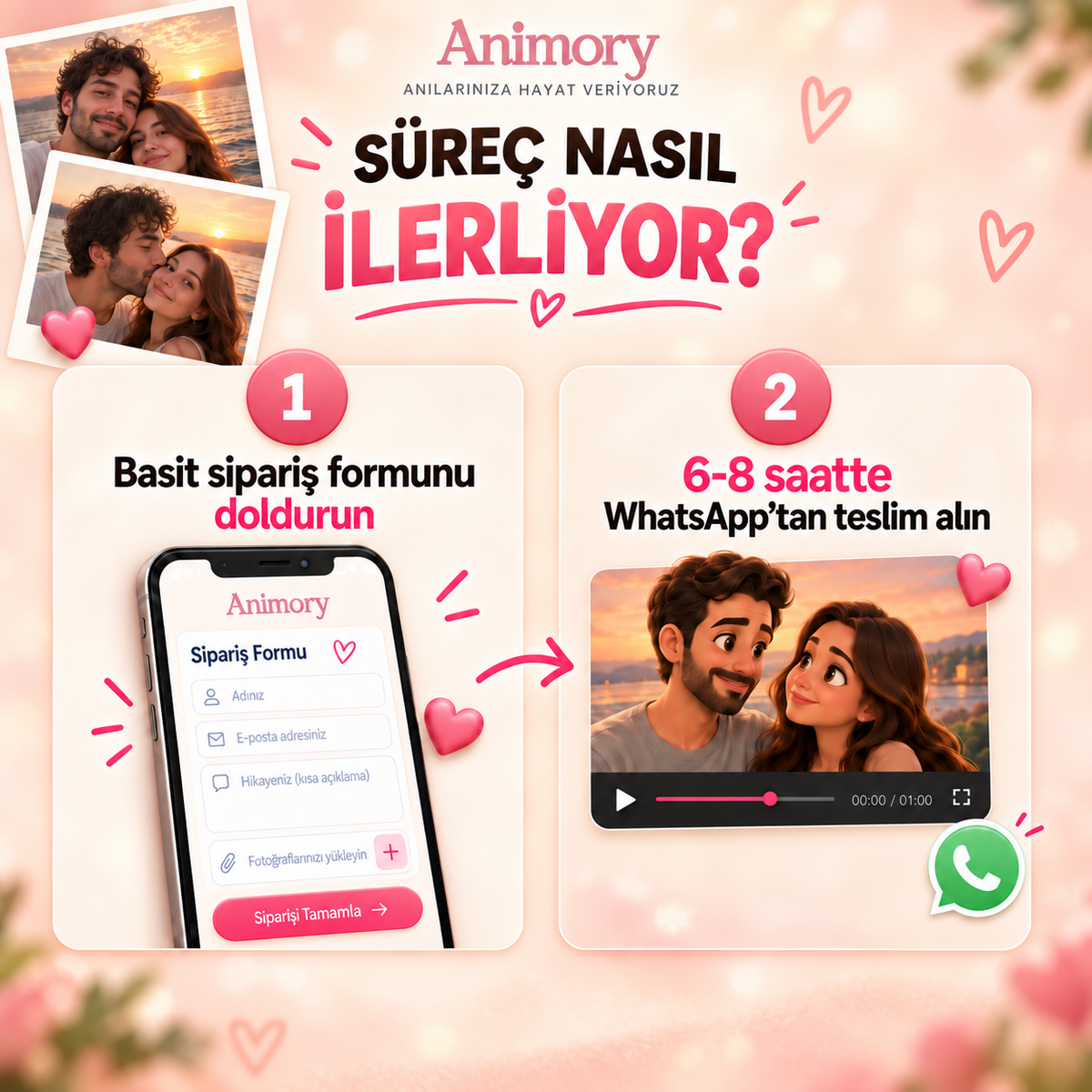 Kişiye Özel Animasyon | Hikayenize Özel