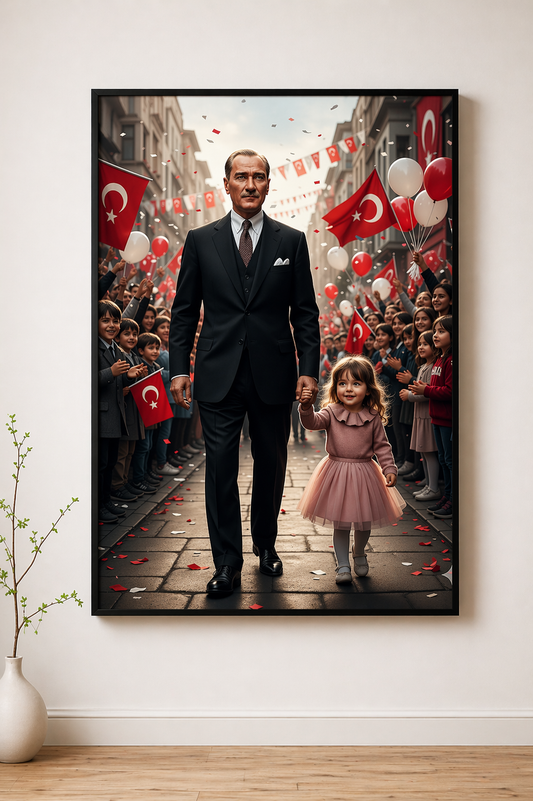 23 Nisan Portre Tablo 22 x 35 cm
