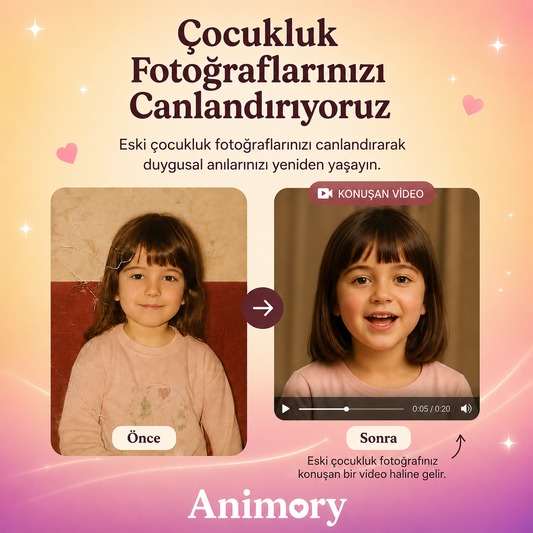 Çocukluk Fotoğrafı Canlandırıyoruz