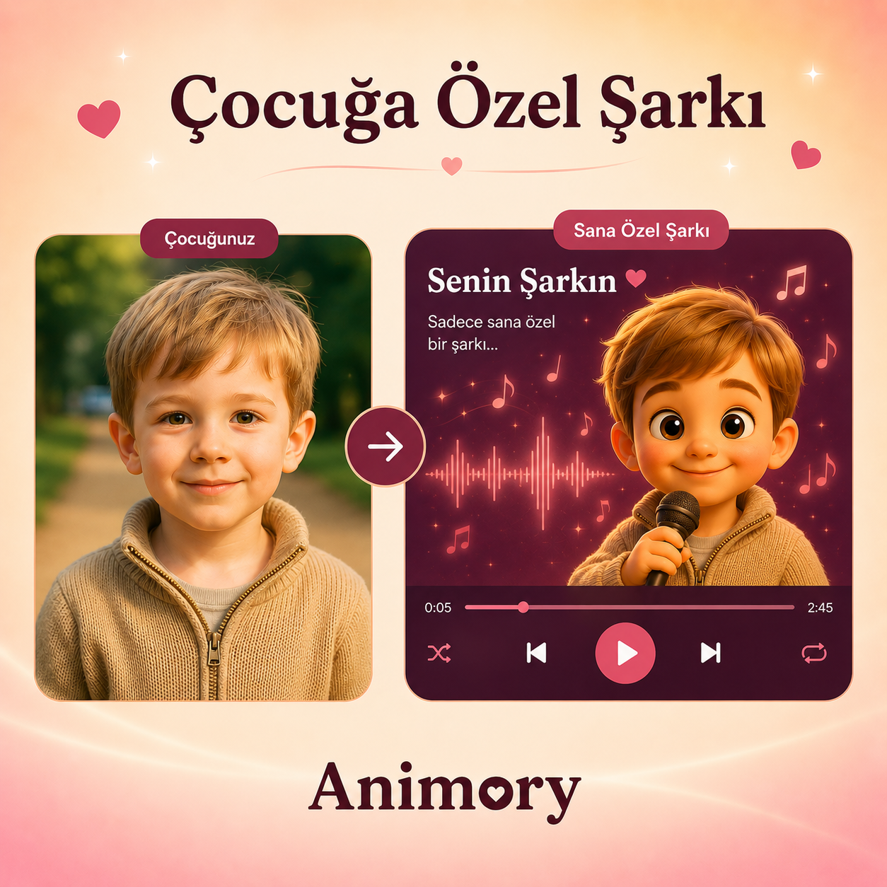 Çocuğa Özel Şarkı | İsme Özel Çocuk Şarkısı