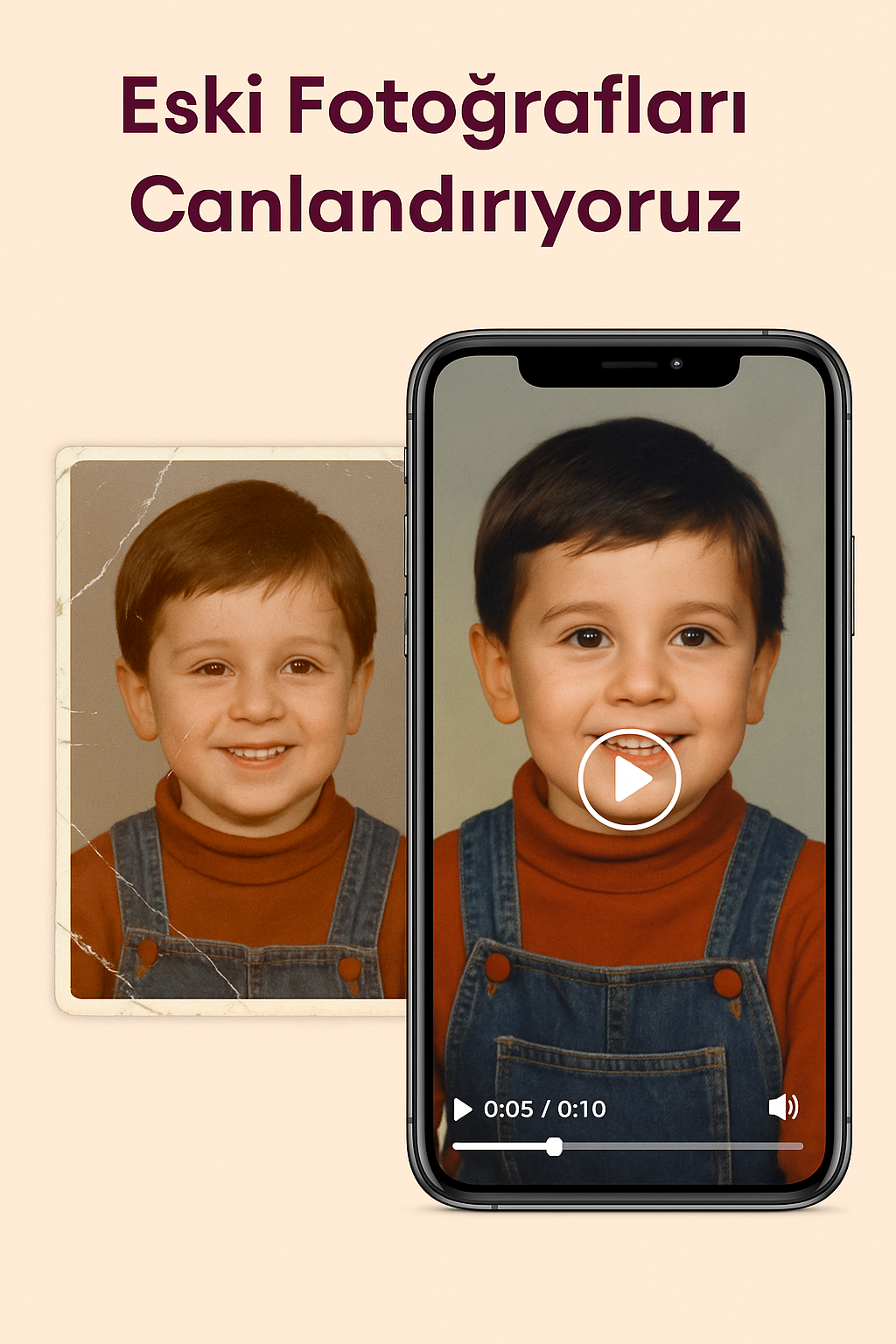 Büyüklerinizin Eski Fotoğraflarınızı Canlandırıyoruz