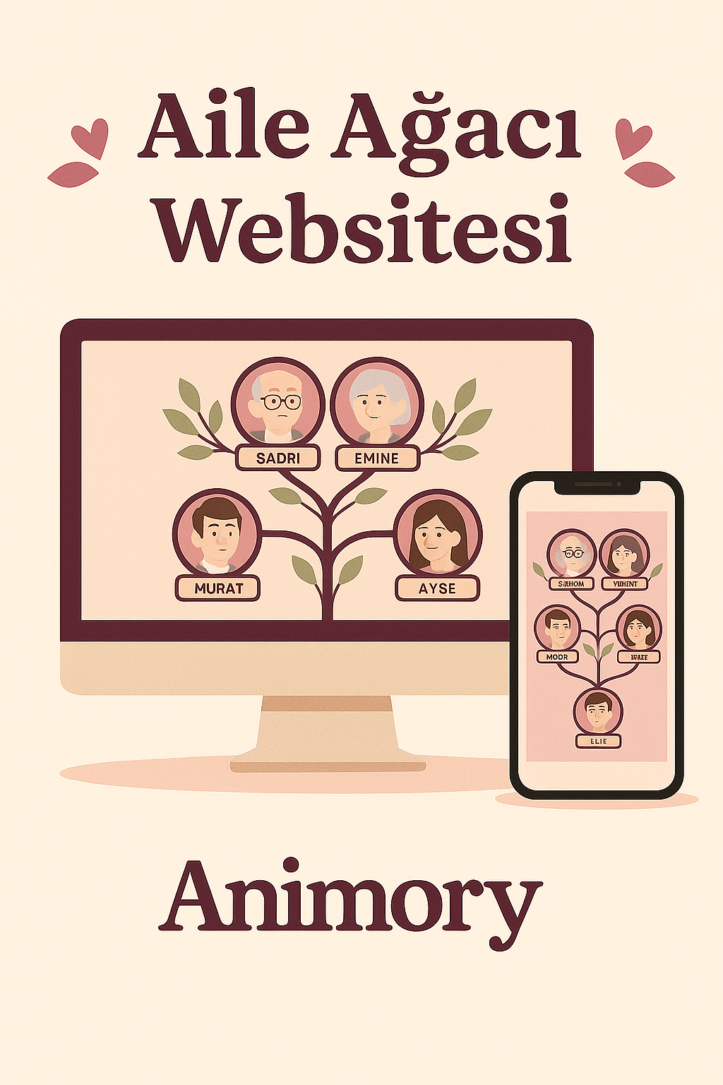 Anne Babaya Özel Website | Dijital Hediye & Kişisel Haıtra Web Sitesi