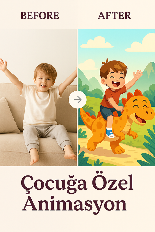 Çocuğa Özel Animasyon Şarkı Klibi