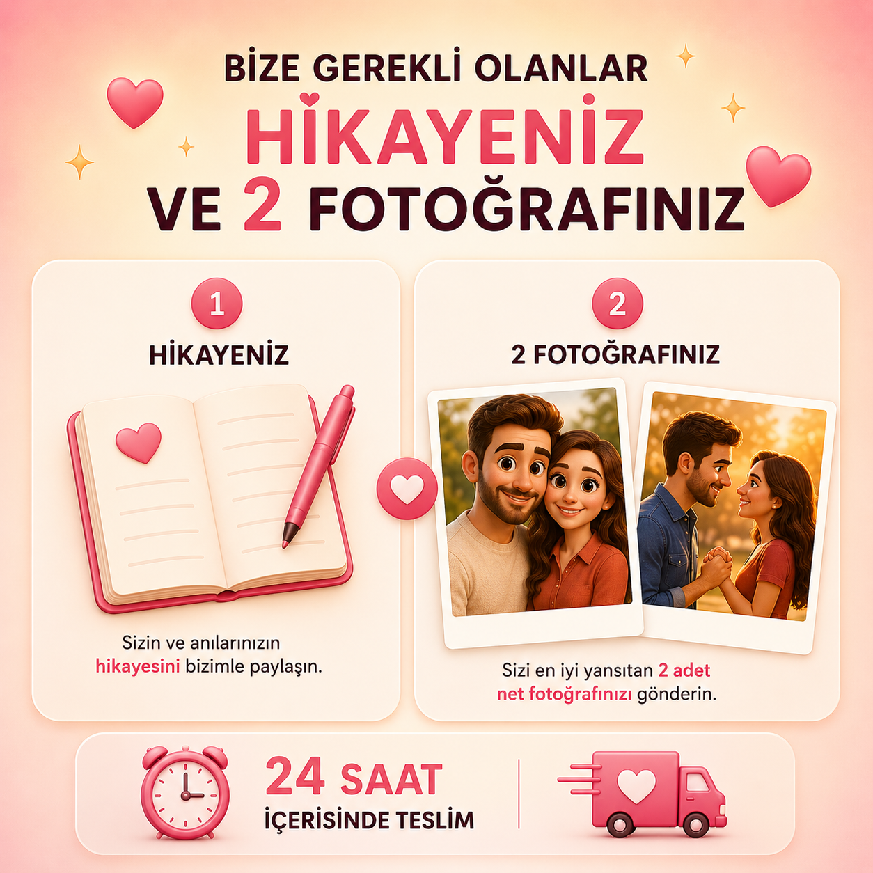 Hikayenize Özel Animasyon