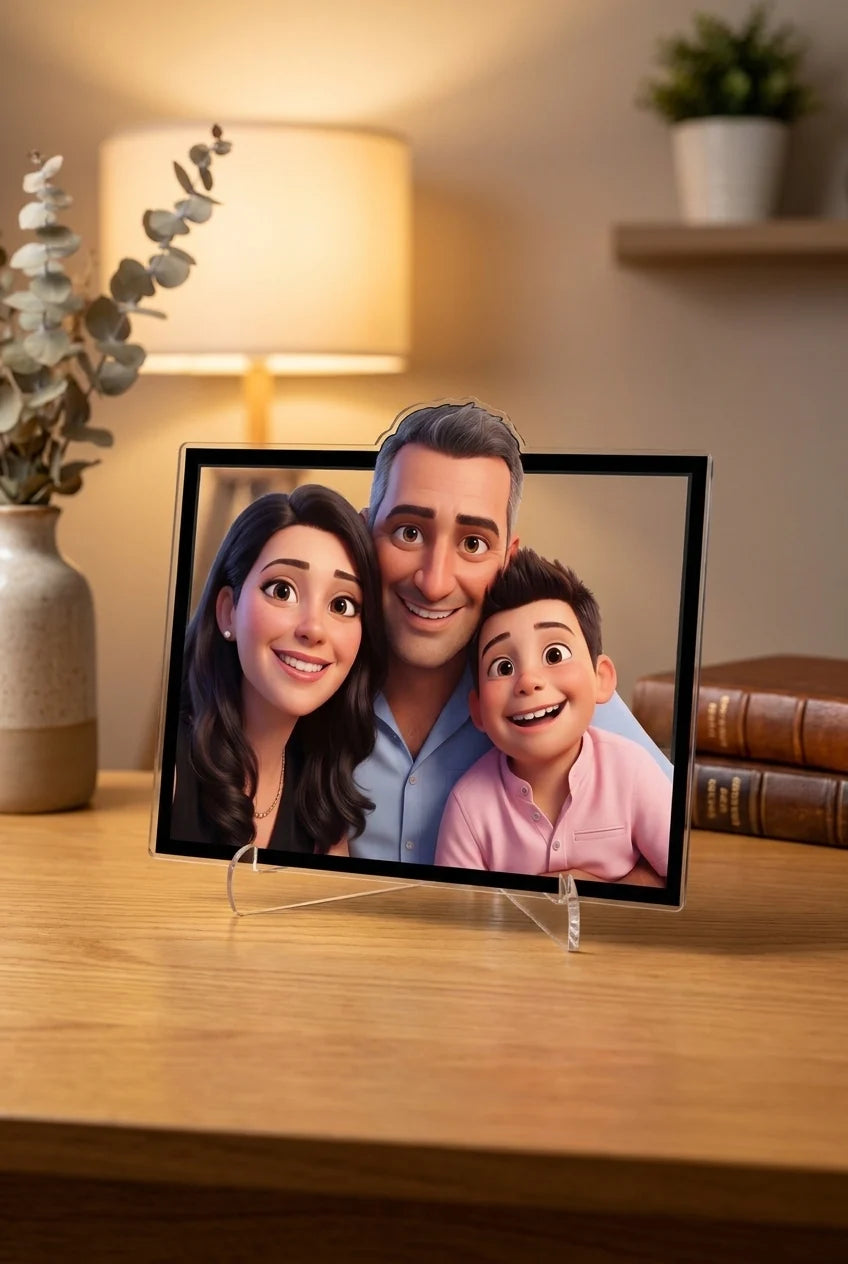 Kişiye Özel Animasyon Çizgi Film Tablosu