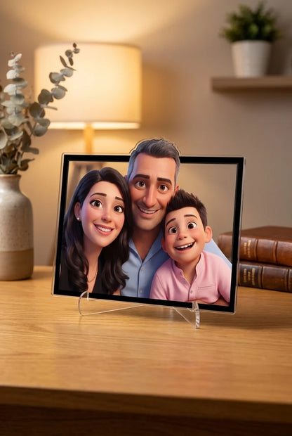Kişiye Özel Animasyon Çizgi Film Tablosu